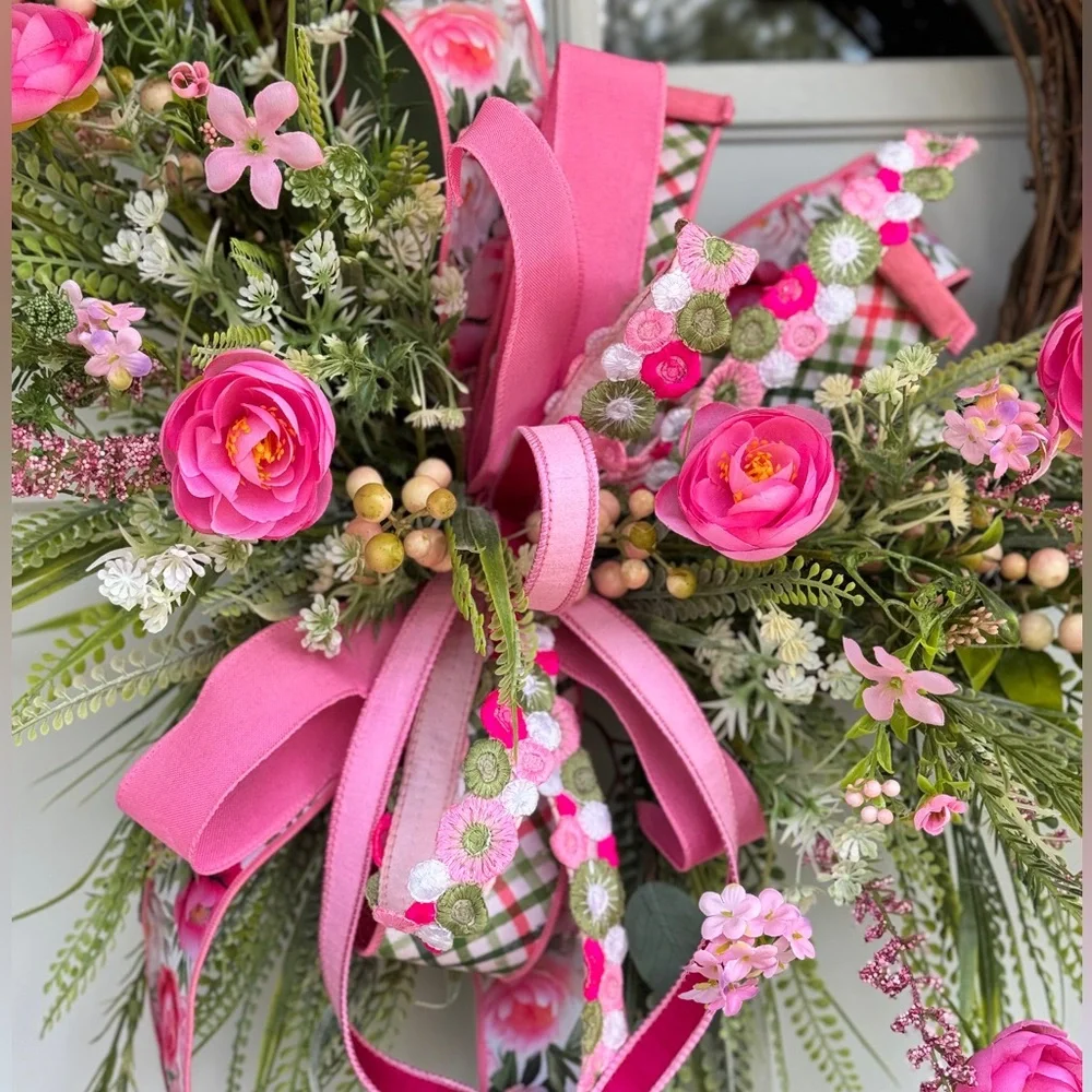 Pretty in Pink Wreath